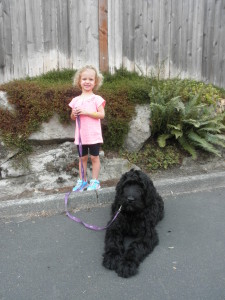 14-week-old Bogie and Johanna in Kirkland. 22 August.