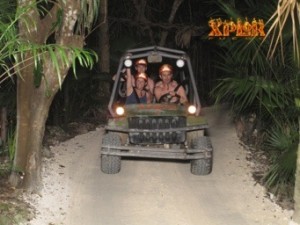 Amphibian Vehicle Fun at Xplor in Cancun