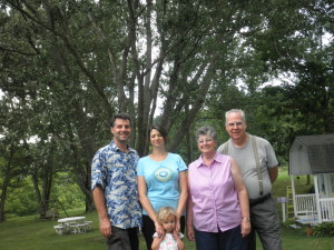 Visiting with my parents at their home in Limestone, TN. June 2015.