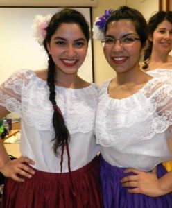 Arantxa learned to dance Latin American folkloric dances in college and annually performed at the Latin Cultural Show.  