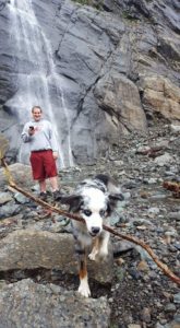 Visiting the Ice Caves in Granite Falls with my pup