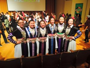 Hmong dancers