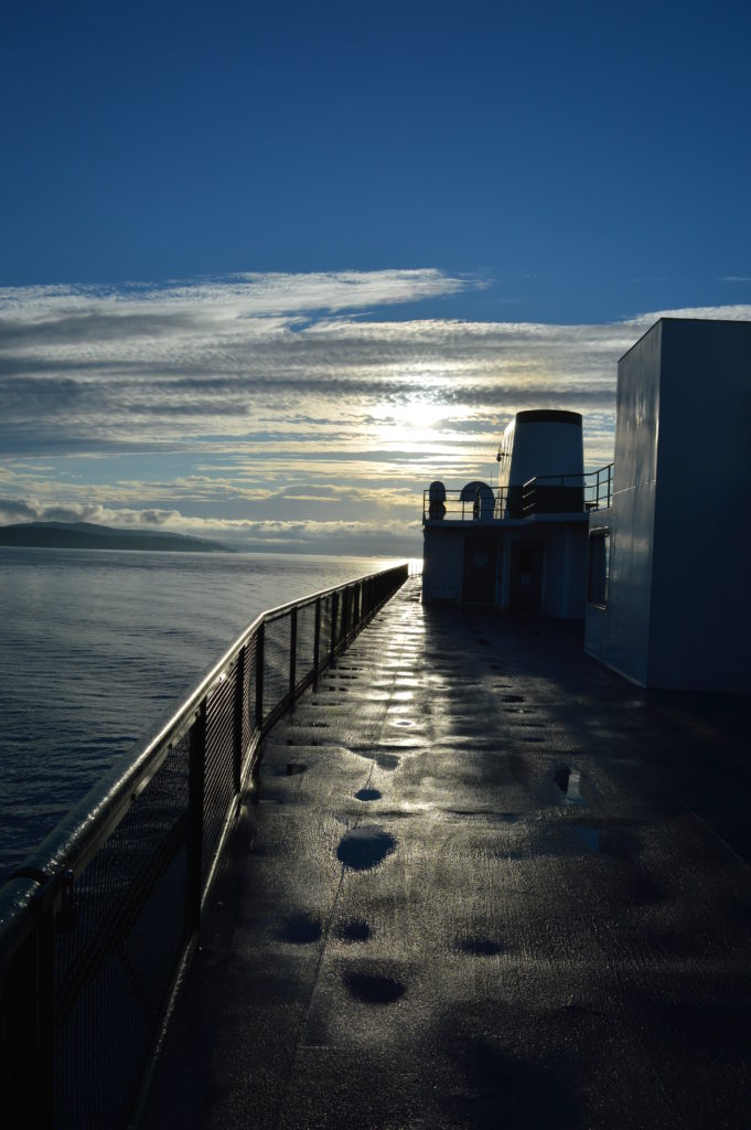 View of a ferry boat on the water